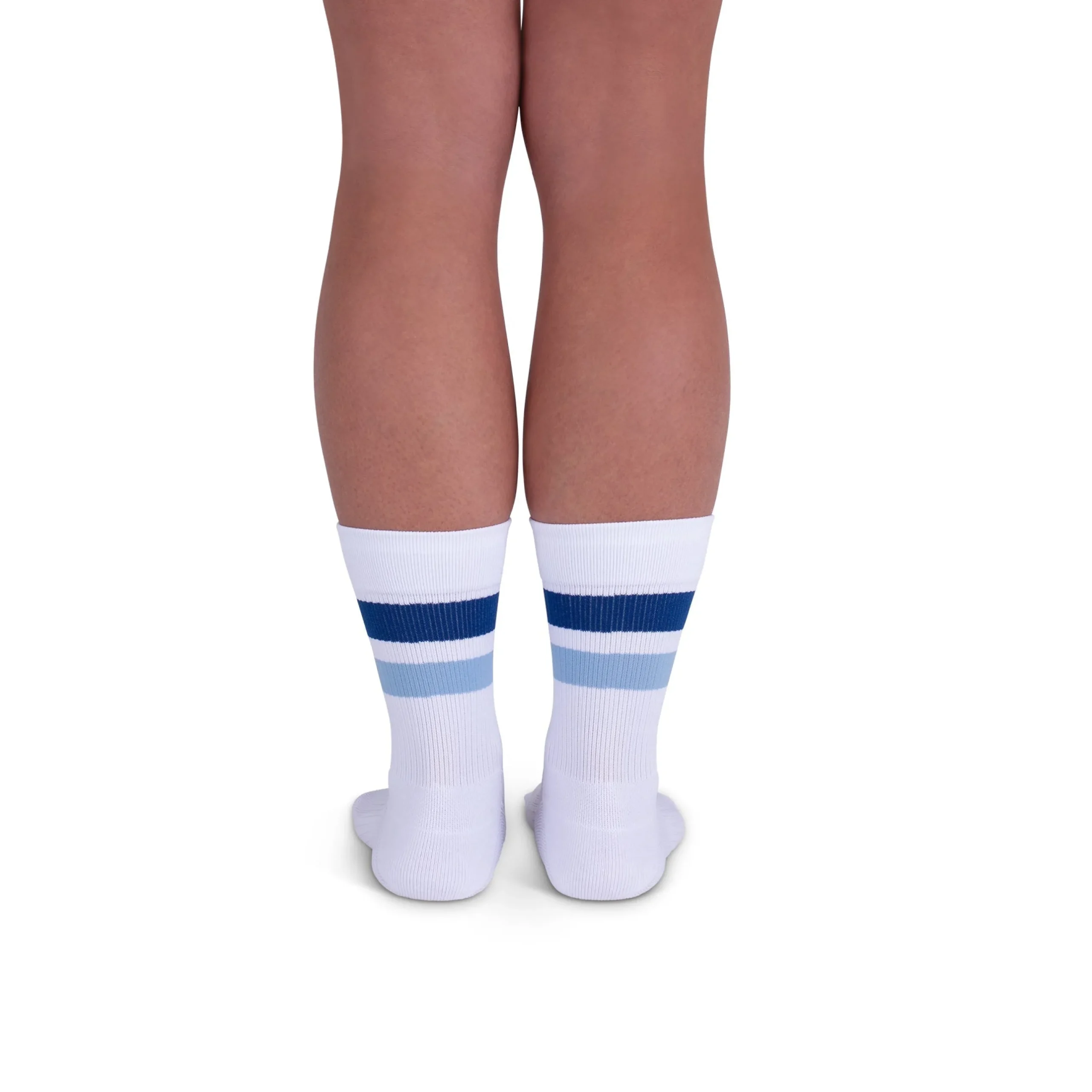 Rejuva® Retro Stripe Crew Compression Sock