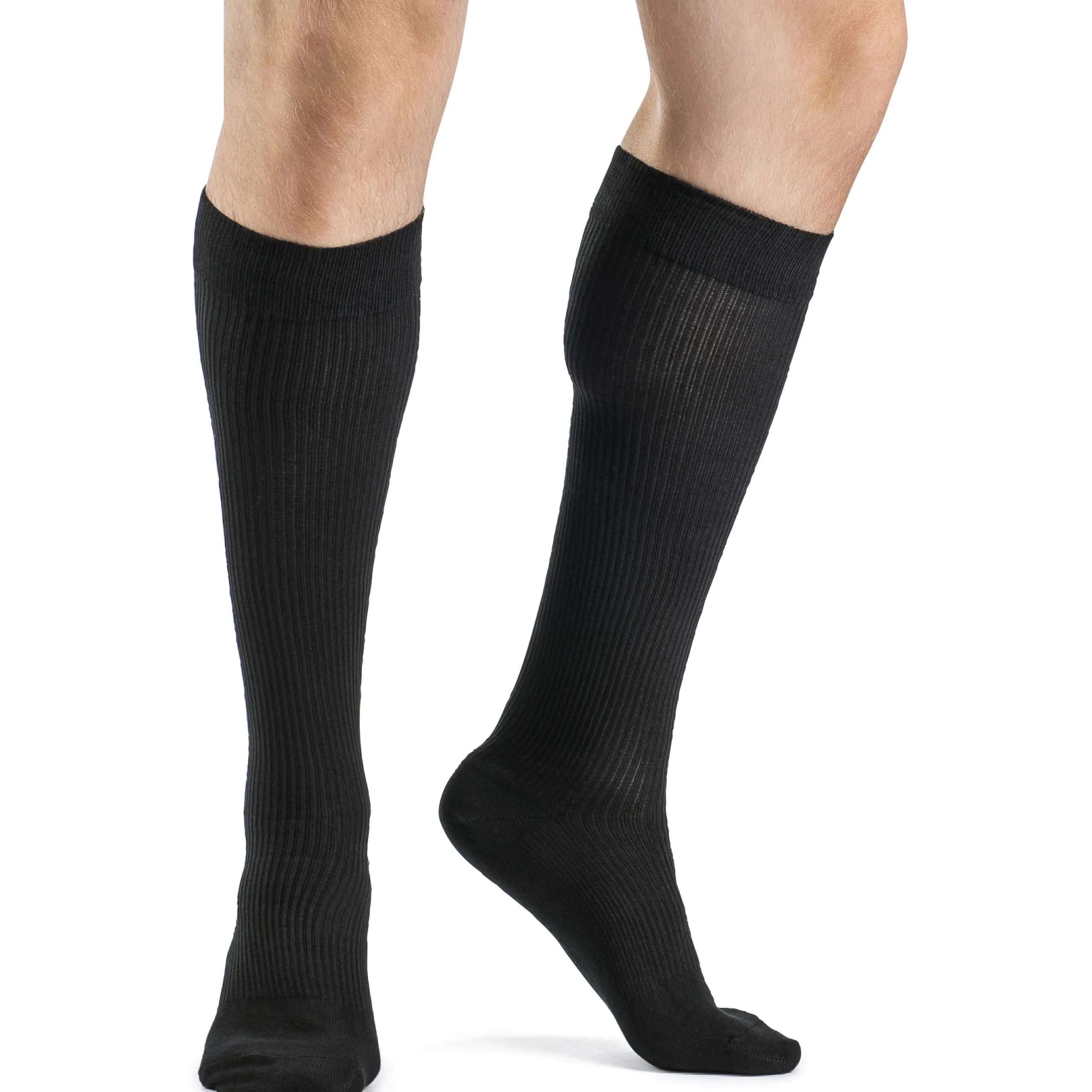 Sigvaris Casual Cotton Men's Knee High 15-20 mmHg