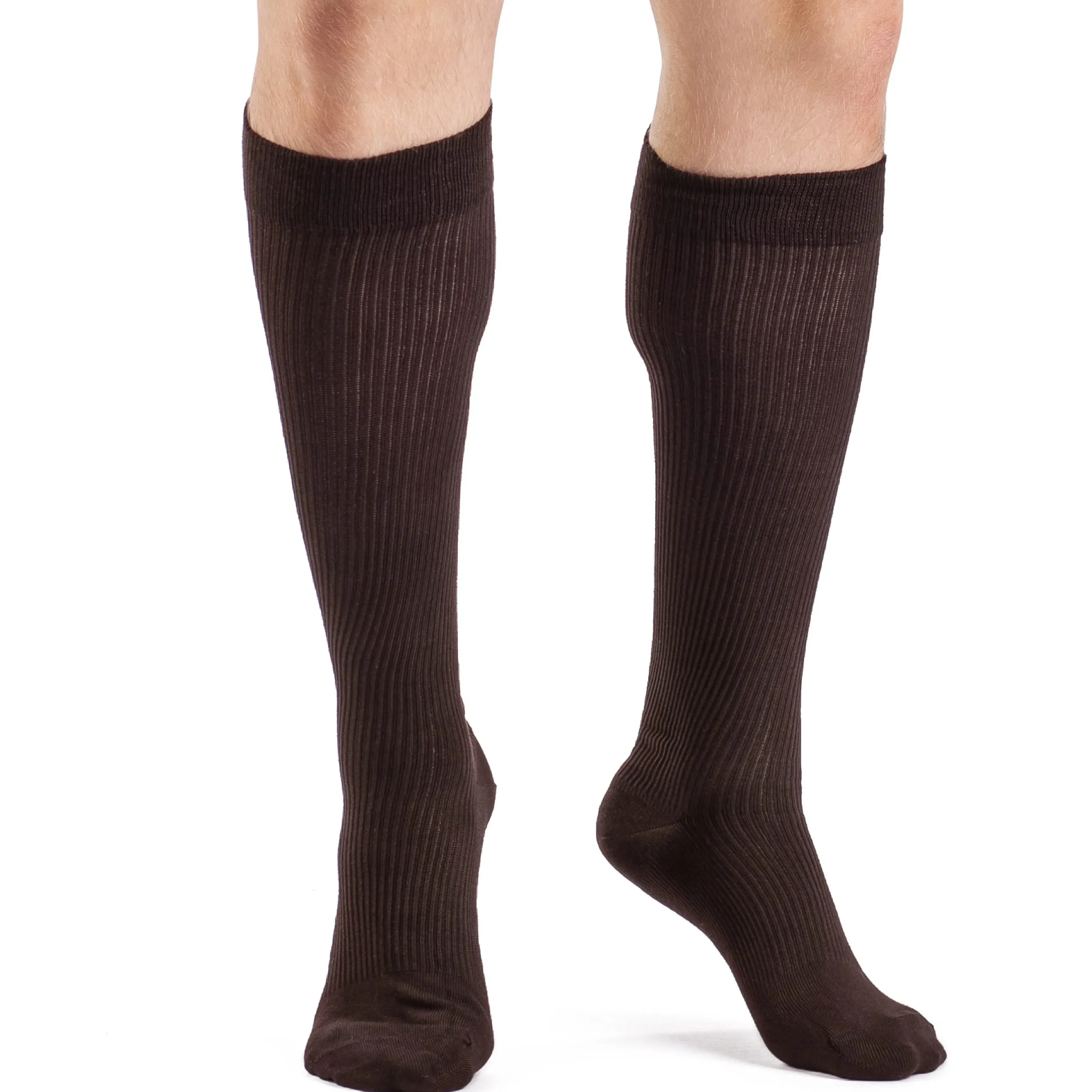 Sigvaris Casual Cotton Men's Knee High 15-20 mmHg