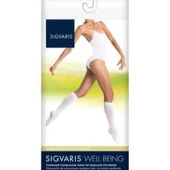 Sigvaris Casual Cotton Women's Knee High 15-20 mmHg