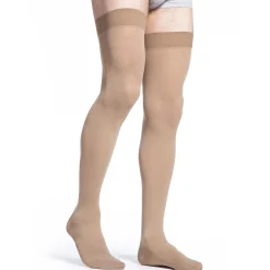 Sigvaris Cotton Men's Thigh High 20-30 mmHg