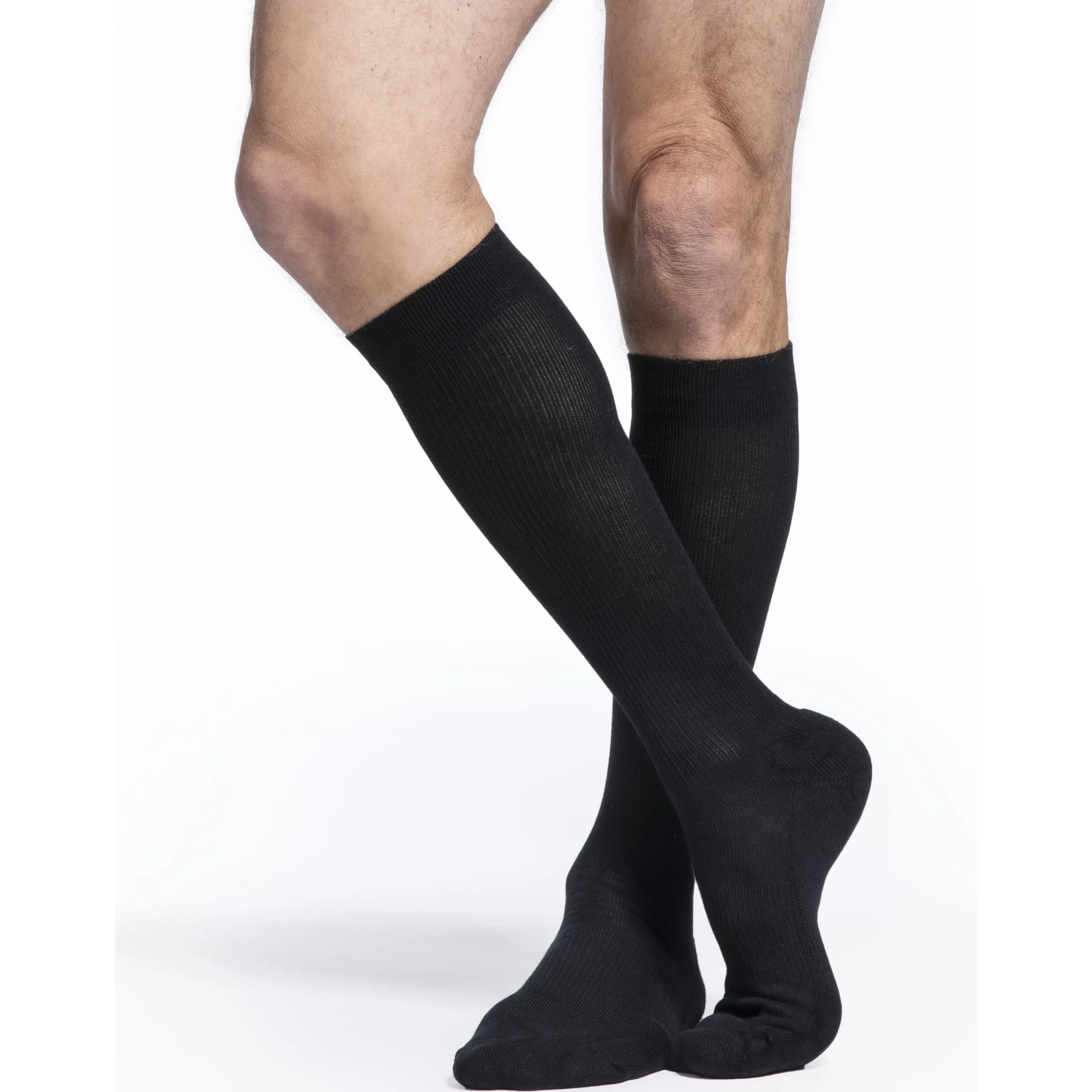 Sigvaris Cushioned Cotton Men's Knee High 20-30 mmHg