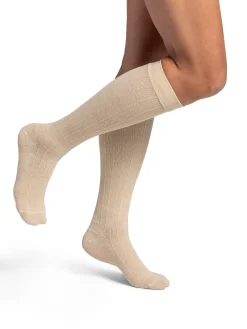 Sigvaris Linen Women's Knee High 20-30 mmHg