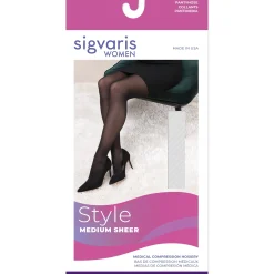 Sigvaris Medium Sheer Women's Pantyhose 20-30 mmHg