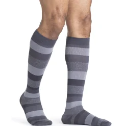 Sigvaris Microfiber Patterns Men's Knee High 20-30 mmHg