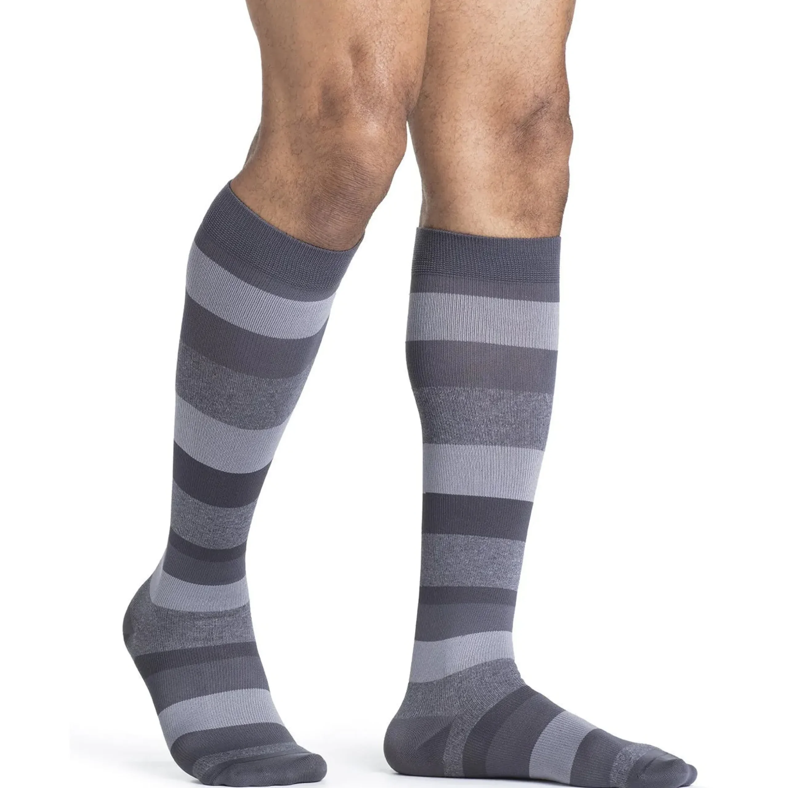 Sigvaris Microfiber Patterns Men's Knee High 20-30 mmHg