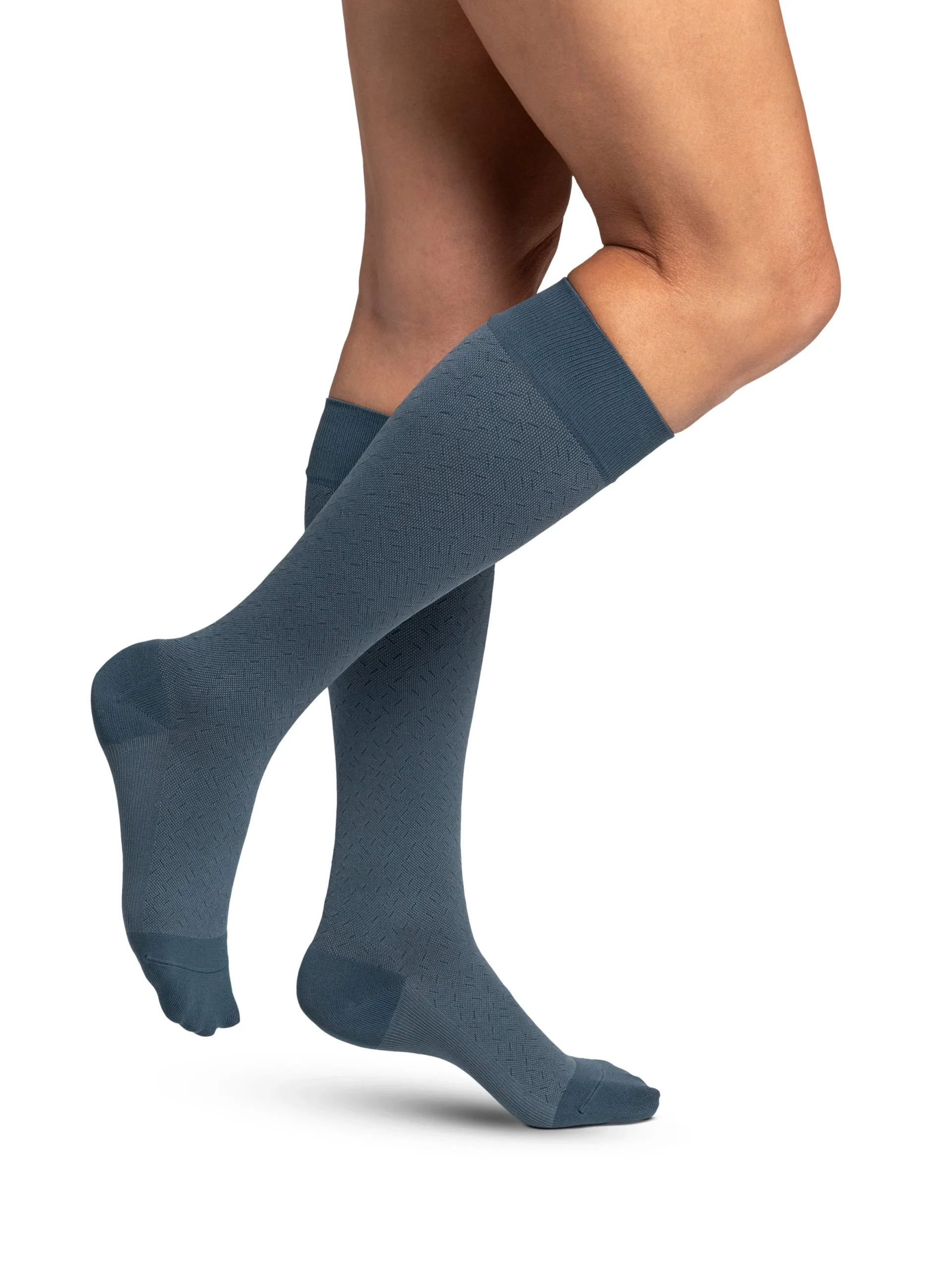 Sigvaris Microfiber Patterns Women's Knee High 20-30 mmHg