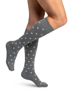 Sigvaris Microfiber Patterns Women's Knee High 20-30 mmHg