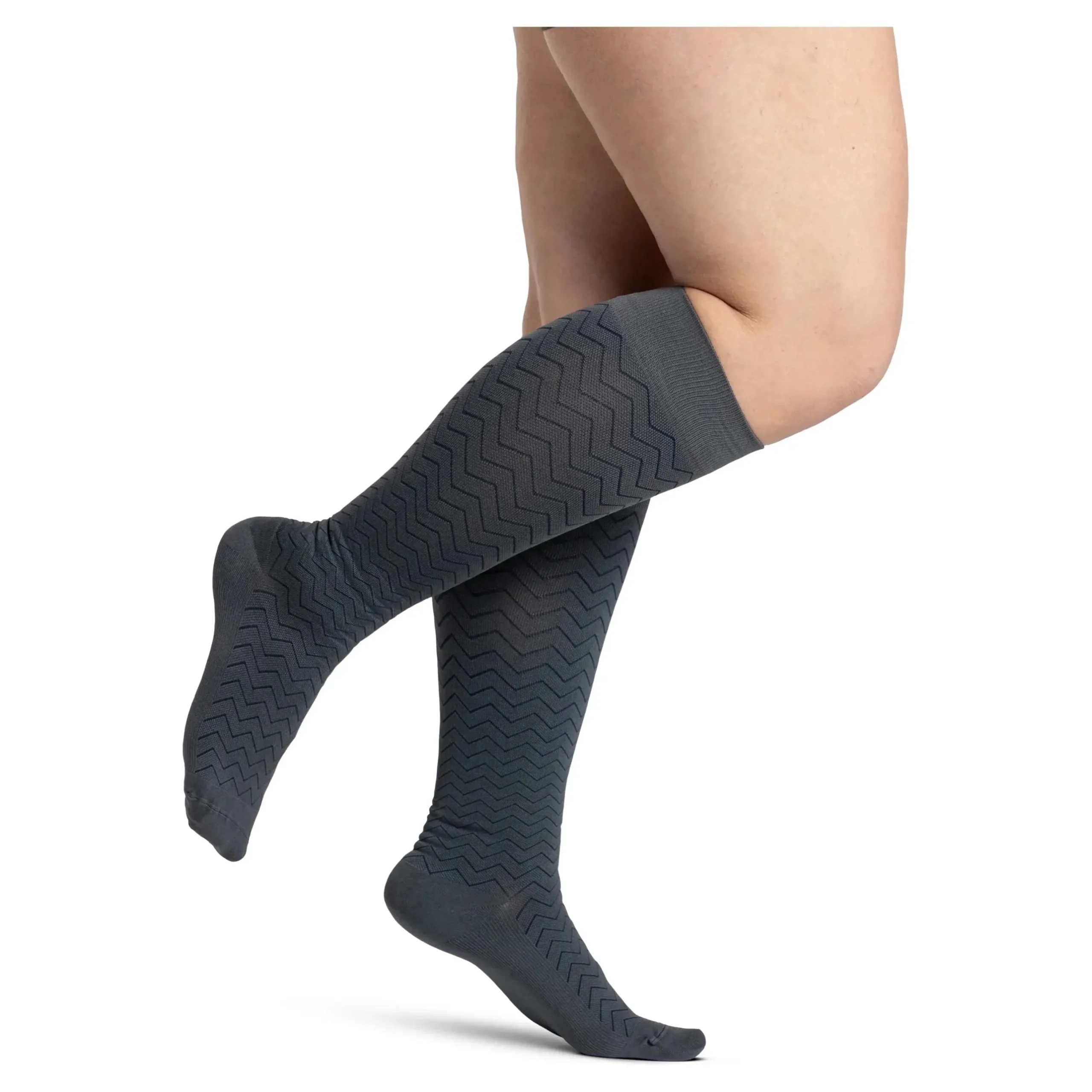 Sigvaris Microfiber Patterns Women's Knee High 20-30 mmHg