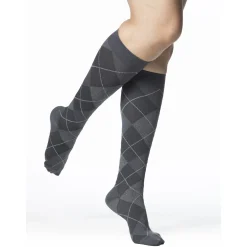 Sigvaris Microfiber Patterns Women's Knee High 20-30 mmHg