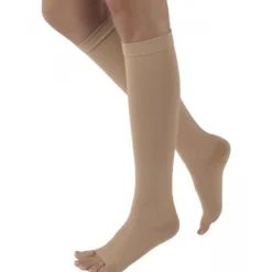 Sigvaris Natural Rubber Knee High 30-40 mmHg, Open Toe