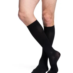 Sigvaris Opaque Men's Knee High 20-30 mmHg w/ Silicone Grip-Top