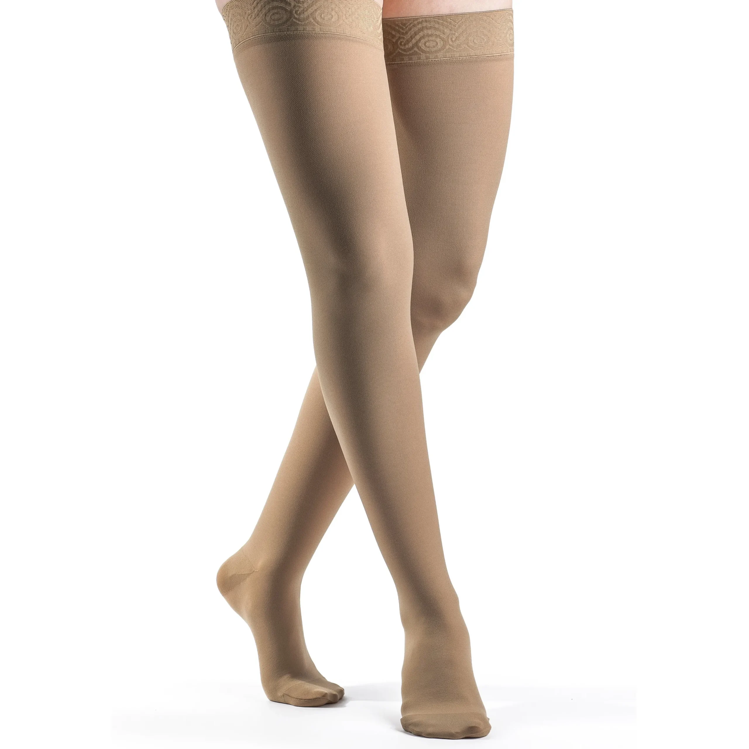 Sigvaris Opaque Women's Thigh High 20-30 mmHg
