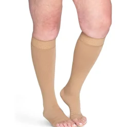 Sigvaris Secure Knee High 40-50 mmHg, Open Toe