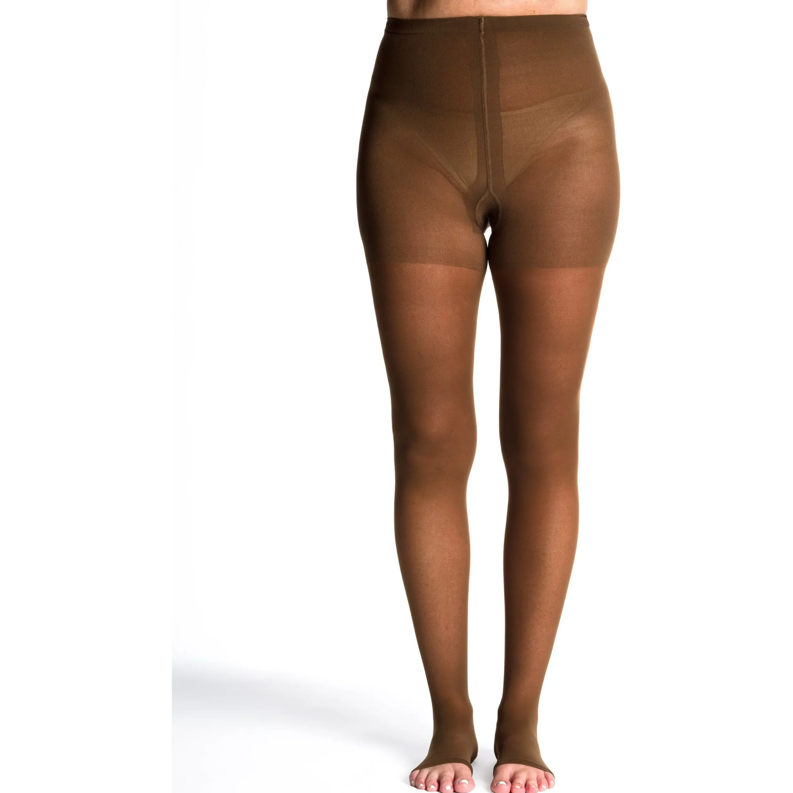 Sigvaris Sheer Women's Pantyhose 20-30 mmHg, Open Toe