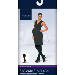 Sigvaris Soft Opaque Women's Maternity Panythose 15-20 mmHg