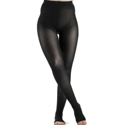 Sigvaris Soft Opaque Women's Pantyhose 30-40 mmHg, Open Toe