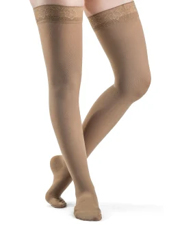 Sigvaris Soft Opaque Women's Thigh High 20-30 mmHg