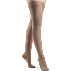 Sigvaris Soft Opaque Women's Thigh High 30-40 mmHg