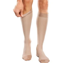 Therafirm® Ease Opaque Knee High 20-30 mmHg w/ Silicone Band