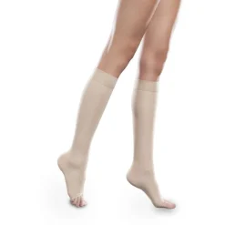 Therafirm® Sheer Ease Women's Knee High 15-20 mmHg, Open Toe
