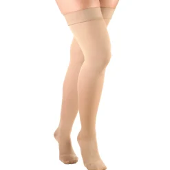 TRUFORM® Ladies Opaque Thigh High 20-30 mmHg