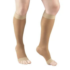 TRUFORM® Lites Women's Knee High 15-20 mmHg, Open Toe