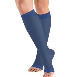 TRUFORM® Lites Women's Knee High 15-20 mmHg, Open Toe