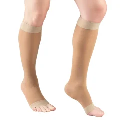 TRUFORM® Lites Women's Knee High 15-20 mmHg, Open Toe
