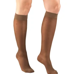 TRUFORM® Lites Women's Knee High 15-20 mmHg, Dot Pattern