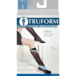 TRUFORM® Lites Women's Knee High 15-20 mmHg, Dot Pattern