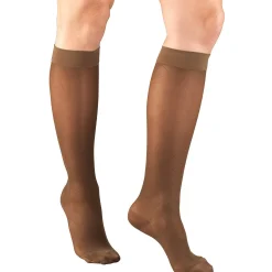 TRUFORM® Lites Women's Knee High 15-20 mmHg, Diamond Pattern