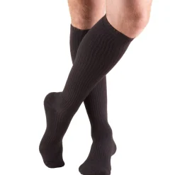TRUFORM® Men's Cushion Foot Knee High 15-20 mmHg