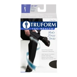 TRUFORM® Men's Dress Knee High 20-30 mmHg