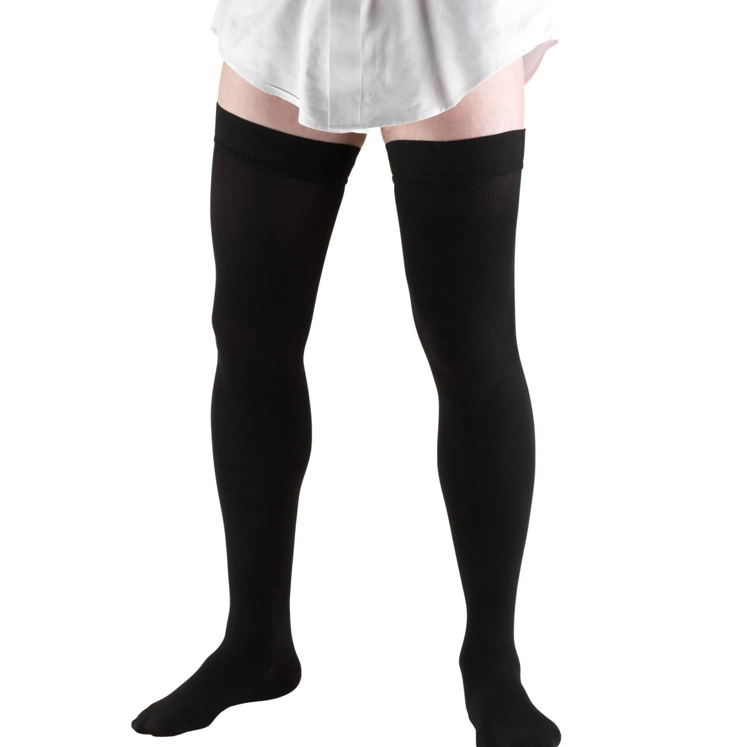 TRUFORM® Men's Dress Thigh High 20-30 mmHg