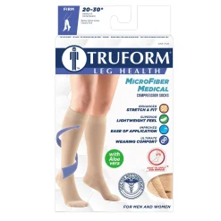 TRUFORM® MicroFiber Medical Knee High 20-30 mmHg w/ Aloe Vera