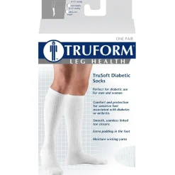 TRUFORM® TruSoft Crew Sock 8-15 mmHg