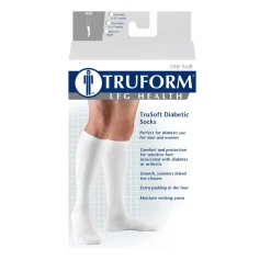 TRUFORM® TruSoft Mini Crew Sock 8-15 mmHg