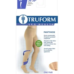 TRUFORM® Women's Pantyhose 20-30 mmHg, Plus Size